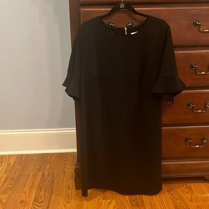 Classic Black Dress- - Calvin Klein 18w